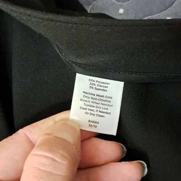 Talbots Heritage black pants size 8 - Picture 4 of 6